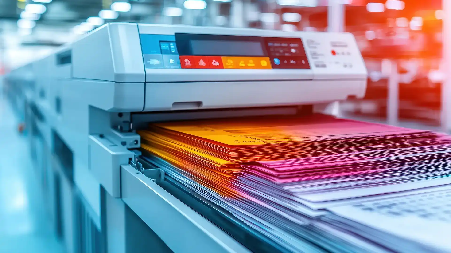 Printers printing from digital files in Houston